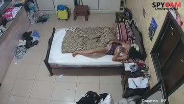 CCTV camera caught her fingering 27