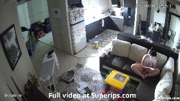 CCTV camera caught her fingering 41