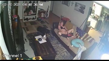 CCTV camera caught her fingering 53