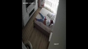 CCTV camera caught her fingering 60