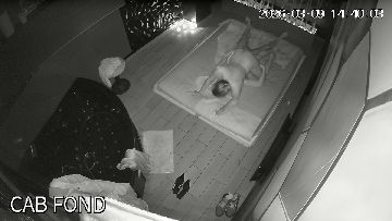 Erotic massage caught on ip cam 07