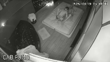 Erotic massage caught on ip cam 10