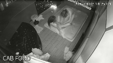 Erotic massage caught on ip cam 13