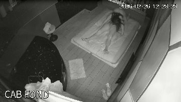 Erotic massage caught on ip cam 30