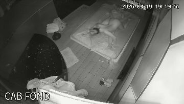 Erotic massage caught on ip cam 30