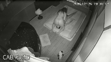 Erotic massage caught on ip cam 39