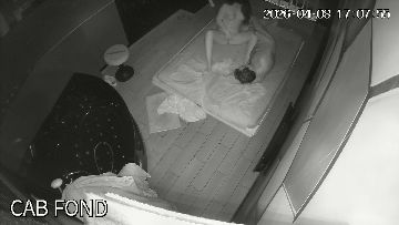 Erotic massage caught on ip cam 40