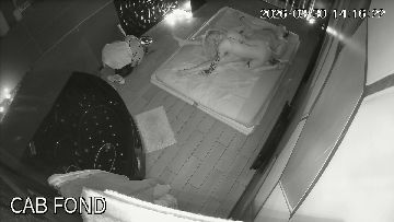 Erotic massage caught on ip cam 41