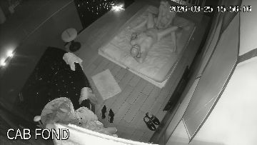 Erotic massage caught on ip cam 47