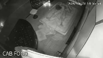 Erotic massage caught on ip cam 56