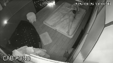 Erotic massage caught on ip cam 60