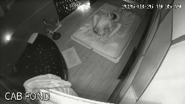 Erotic massage caught on ip cam 62