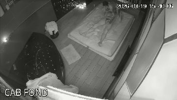 Erotic massage caught on ip cam 78