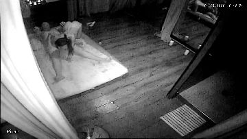 Erotic massage caught on ip cam 93