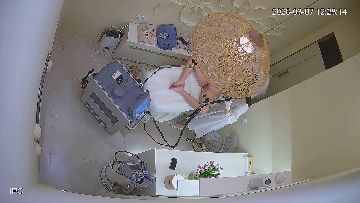 Hidden cam caught all of her hair removal treatment 104