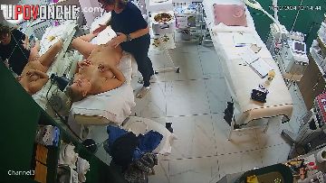 Hidden cam caught all of her hair removal treatment 93