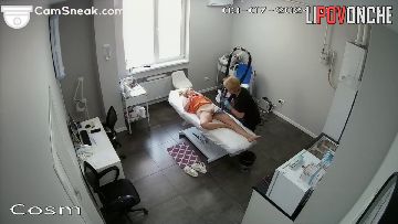 Hidden cam caught all of her hair removal treatment 99
