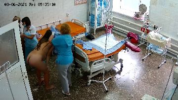 Vaginal exam women in maternity hospital 10